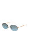 Ray Ban Women's Sunglasses with Gold Metal Frame and Blue Gradient Lens RB3767 001/4C