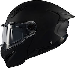 Axxis Ghostfighter Flip-Up with Sun Visor ECE 22.06 Black Matt