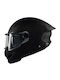 Axxis Ghostfighter A1 Black Matt Κράνος Μηχανής Flip-Up ECE 22.06 1750gr με Sunvisor