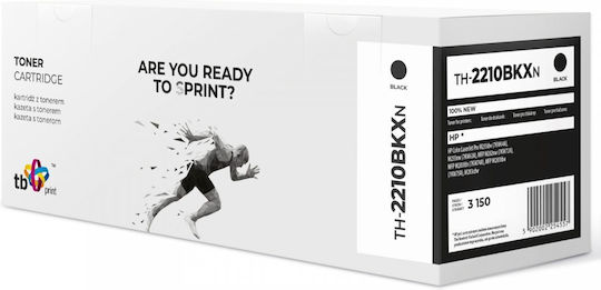 TB Print Kompatibel Toner für Laserdrucker HP W2210X Schwarz