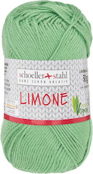 100% Cotton Yarn Limone Knitting Crocheting 125 M 99 Duck Egg Green Scholler