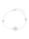 Breeze Γυναικείο Βραχιόλι από Ασήμι με Ζιργκόν 21cm