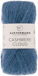 Casmir Super Fine Wool Yarn 180m 25g Cashmere Cloud 12 Blue