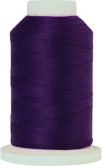 Fire De Cusut Overlock Finență 120 Con 1000 M 100% Poliester Mettler Seracor Culoare Violet Închis