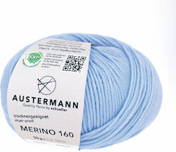 Austermann Merino Albastru Azur Austermann Merino Albastru Azur