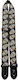 Perri's Curea Pentru Chitară Sugar Skull Neagră