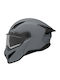 Axxis Ghostfighter A12 Grey Matt Κράνος Μηχανής Flip-Up ECE 22.06 1750gr με Sunvisor