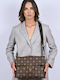 Large Signature Women's Bag Shoulder Brown