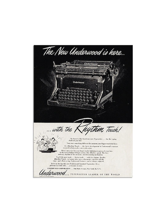 Αφίσα Typewriter Photo Paper 70x100