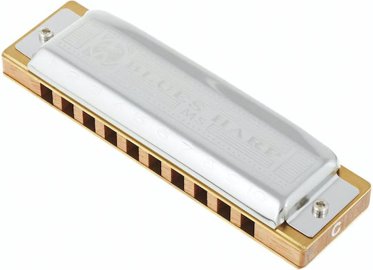 Hohner Harmonica Blues Harp Key of D (Re) Major