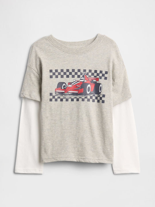GAP Детска блуза Сив Graphic