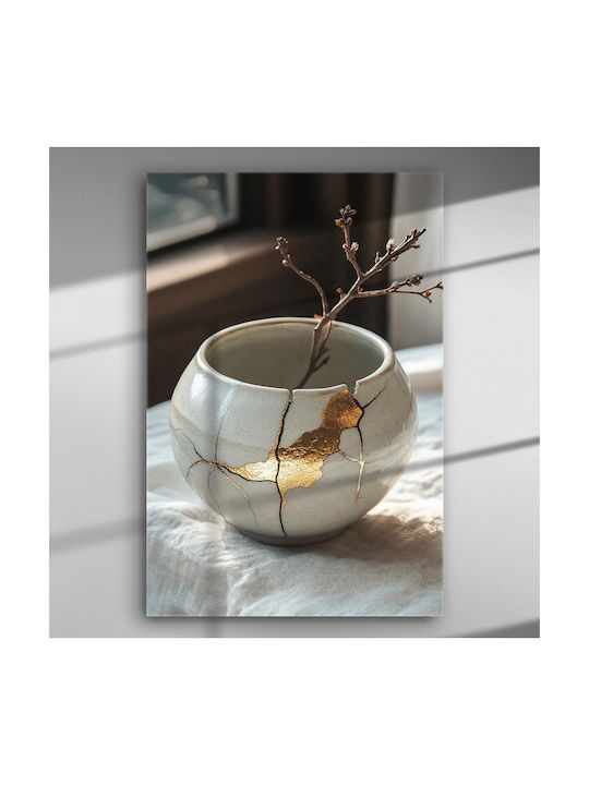 Kintsugi Kunst – Gemälde Leinwand 67 x 45cm