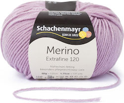 Schachenmayr Merino Extrafine 120 Μάλλινο Lilac...