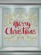 Autocolant Merry Christmas Color 65x65