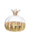 Decorative Pumpkin made of Plastic 7x7cm 1pcs
