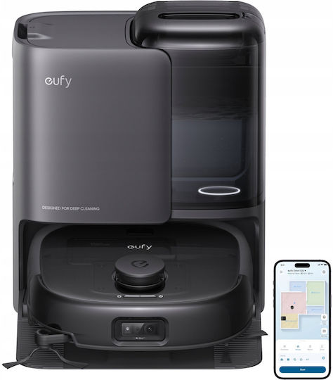 Eufy Omni E25 Σκούπα Ρομπότ με Χαρτογράφηση Laser & Απορρόφηση 20000Pa Μαύρη