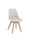 Elsa Dining Room Polypropylene Chair White 47x56.6x82cm