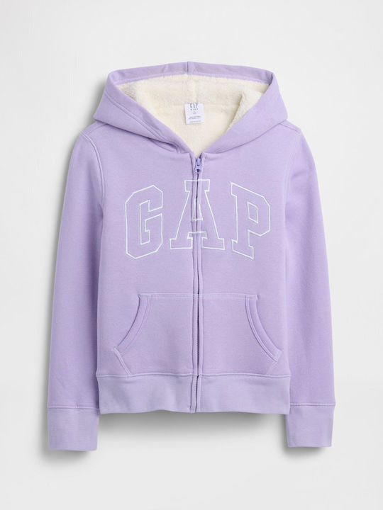 GAP Kids Sweatshirt Cardigan Cotton with Hood O...