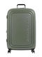 Mandarina Duck Logoduck Large Hard Suitcase Khaki with 4 Wheels Height 75cm