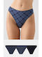 Fimelle Women's Brazil 3Pack Blue