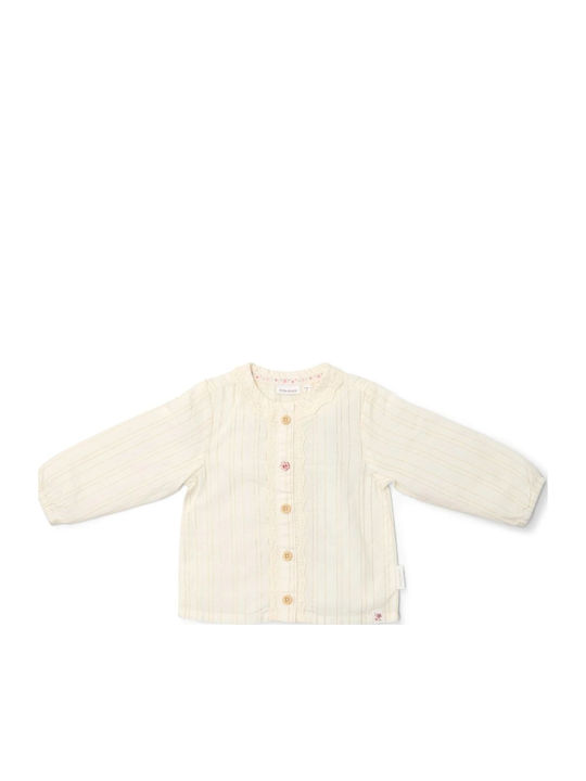Kids Shirt Long-sleeved Off White