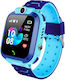 Smartwatch Pentru Copii 2G Cu GPS Și Cameră Albastră
