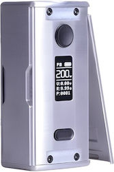 Vaperz Cloud Hammer God 200 200w Box Mod Raw Silver