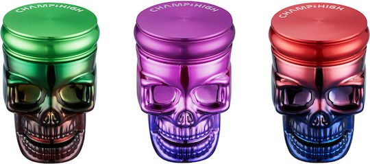 Champ High Skull Head Grinder 3 Parts 42mm