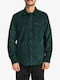 Long-sleeved Corduroy Shirt Hunter Green