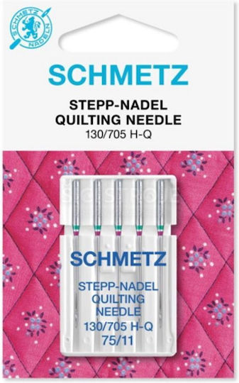 Set 5 Ace de Quilting Schmetz Mărimea 75 Sistem de Ac pentru Mașină de Cusut 130/705 H