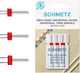 Set 3 Ace Schmetz Dublu Ace Finență 90 Asortat 1x1.6/70 1x2.0/80 1x3.0/90