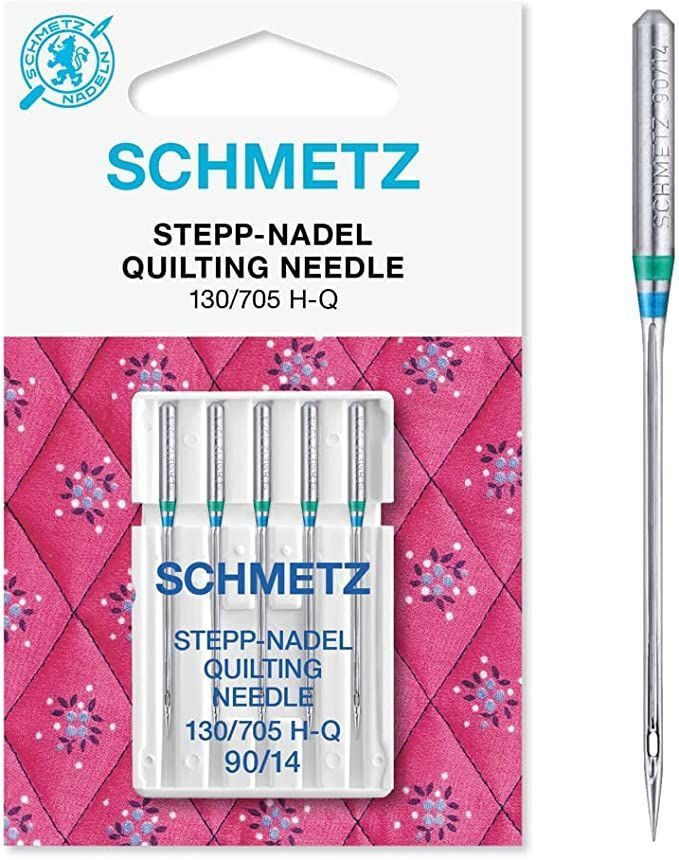 Schmetz 130-705Q-90 Aiguille, Métal, Silver, 90-14 Größe, Set De 5