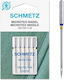 Set 5 Nadeln Schmetz Mikrofaser Nadelgröße 110 Nähmaschine Nadel System 130/705 H