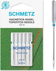 Set 5 Overlock Nadeln Ac 90 Feineinstellung Coverstitch Maschine Nadelsystem 130/705 H