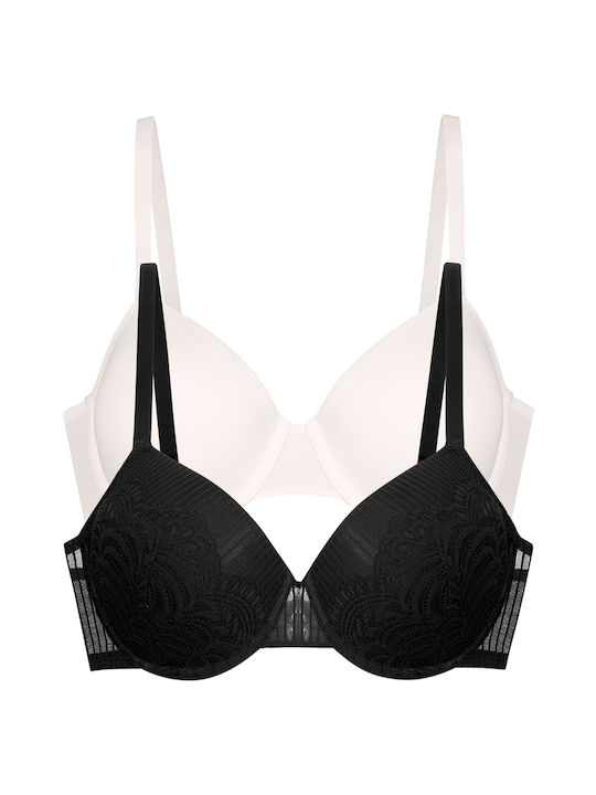 Bra with Light Padding Underwire Colorful