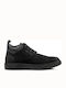 Piele Negru Ghete barbati