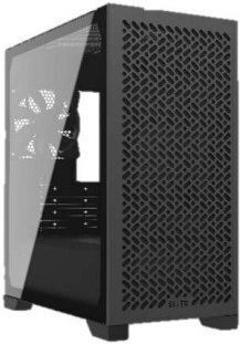 CoolerMaster Elite 302 Lite Gaming Mini Tower Κουτί Υπολογιστή με Πλαϊνό Παράθυρο Μαύρο