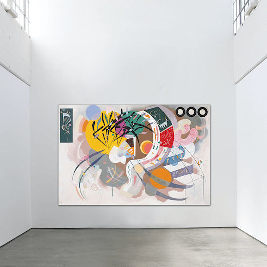 Canvas Wassily Kandinsky Dominant Curve 66x100