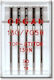 5 Organ Top Stitch Needles Quilting Patchworking Embroidery Needle Fineness 90
