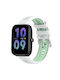 Λουράκι Σιλικόνης Λευκό (Amazfit Bip 3 / Bip 3 Pro)