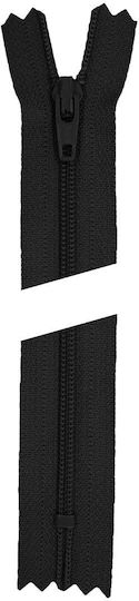 YKK Fermoar Materiale De Cusut Negru Din Plastic 20cm