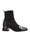 Marsella Leather Women's Ankle Boots Black