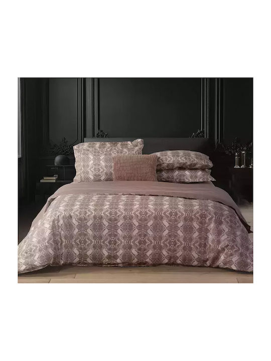 Nef-Nef Homeware Set Duvet Cover Beige Cotton 2...