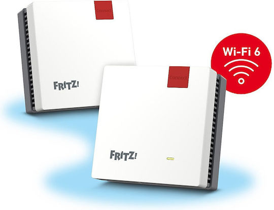 AVM Fritz!Mesh WiFi Extender Dual Band (2.4 & 5GHz) 3000Mbps