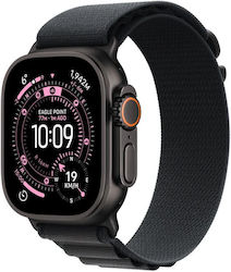 Apple Watch Ultra 3 49mm Black Titanium Case with Black Alpine Loop Apple Watch Ultra 3 49mm Black Titanium Case with Black Alpine Loop