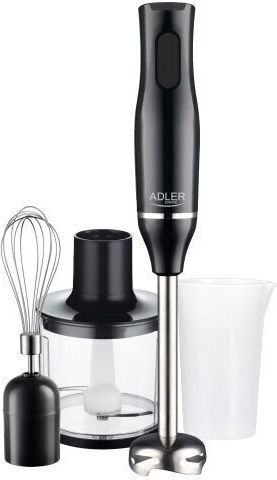 Adler AD 4620 Шейкър за ръце с неръждаема стоманена пръчка 800W Черен