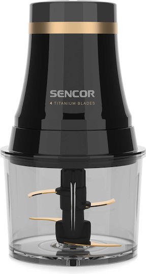 Sencor Πολυκόπτης Multi 400W με Δοχείο 1lt Μαύρος