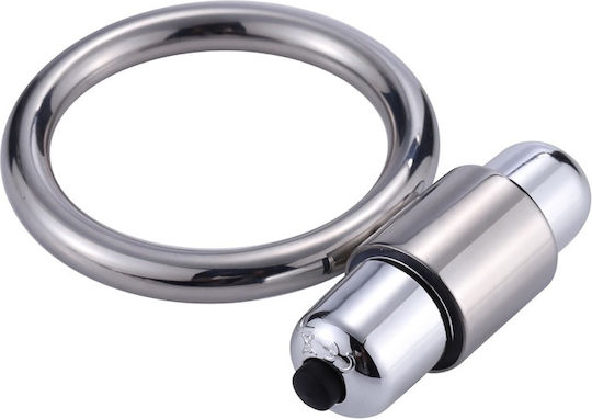 Δακτύλιος Δόνηση Metallic Penis Ring Hardcore