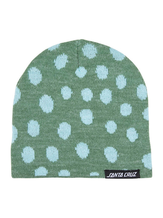 Beanie Unisex Beanie Knitted in Green color
