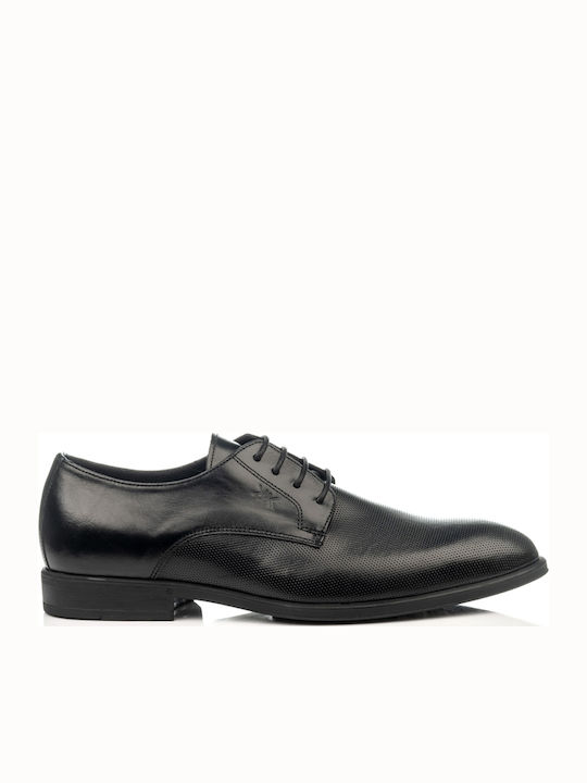 Kricket Men's Leather Dress Shoes Black